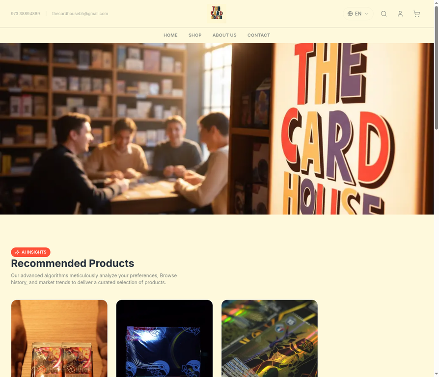 the card house tcg gaming community store